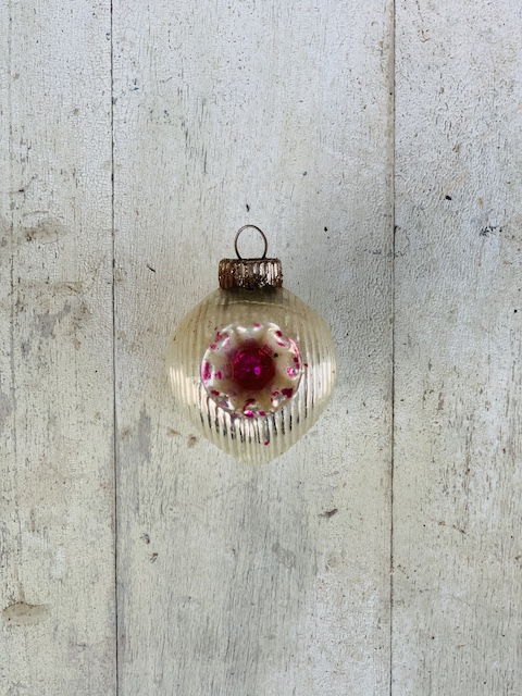 vintage ornaments on a table