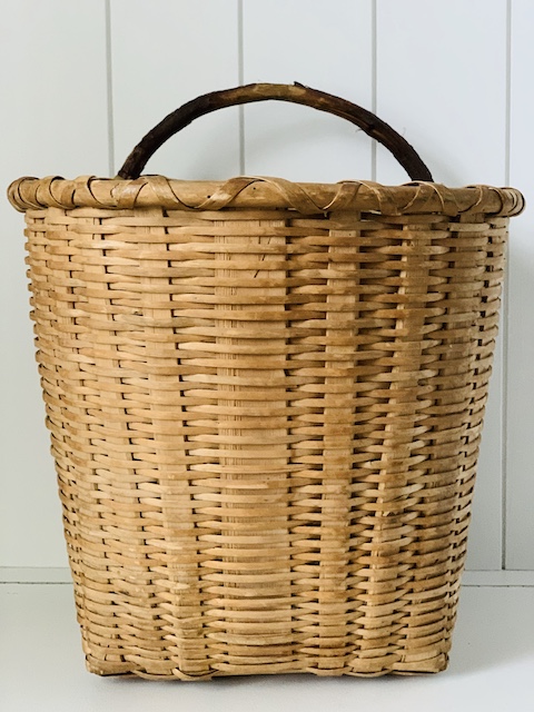 an old grape basket