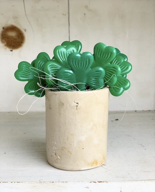 vintage saint patrick's day decor cake toppers