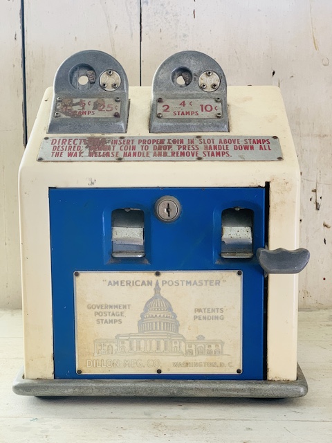 old stamp machine