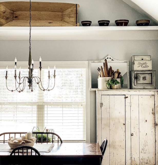 light fixture in kitchen