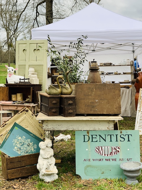 one of the main displays at the pasture sale