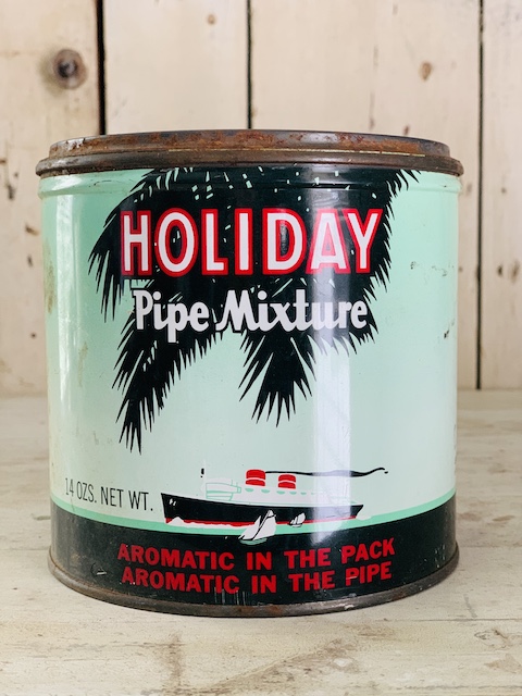 holiday pipe mixture tin