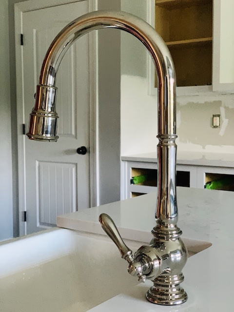 our new kitchen faucet