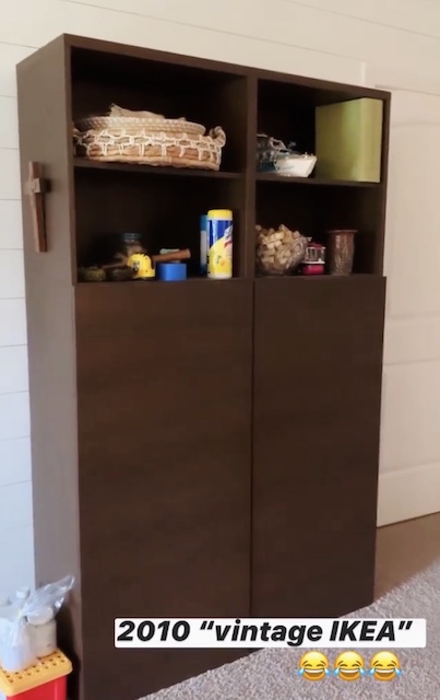 original ikea cabinet