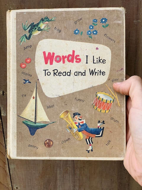 a kid school book