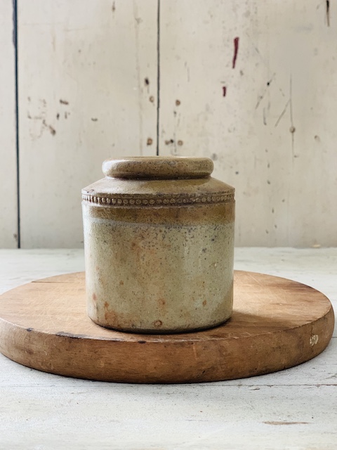 stoneware jar 