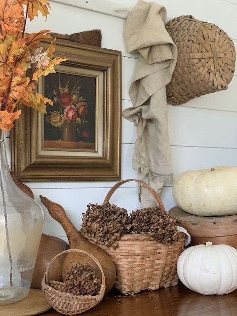Simple Fall Table Decorating - MY WEATHERED HOME