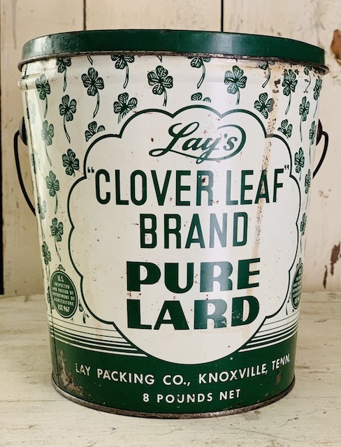 clover lard bucket