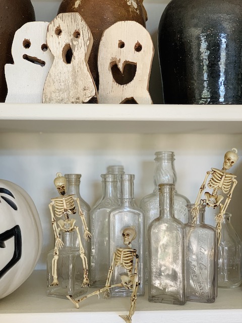 skeletons in a bottle