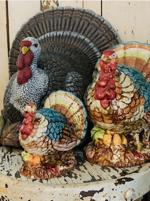 three turkeys that I thfifted