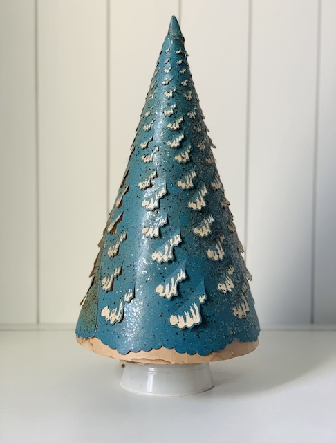 a paper vintage light for christmas