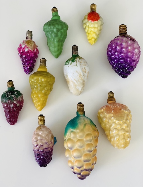 bulbs in the shape of fruit