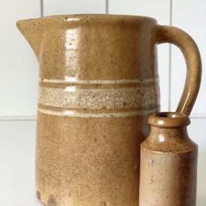 yellow ware pitcher