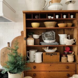 my shelves showing the batter bowl