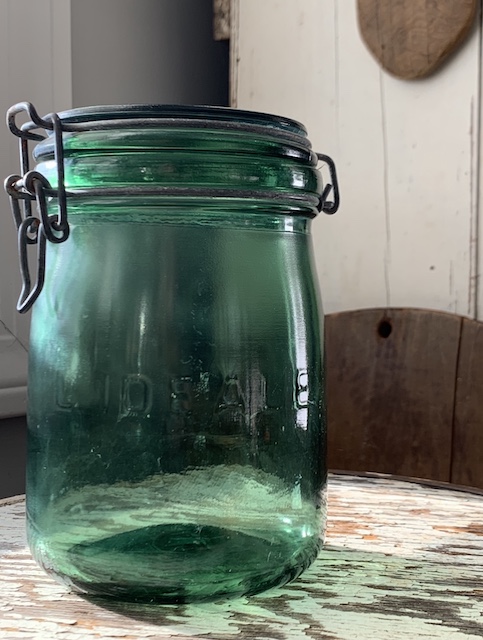 french green jar