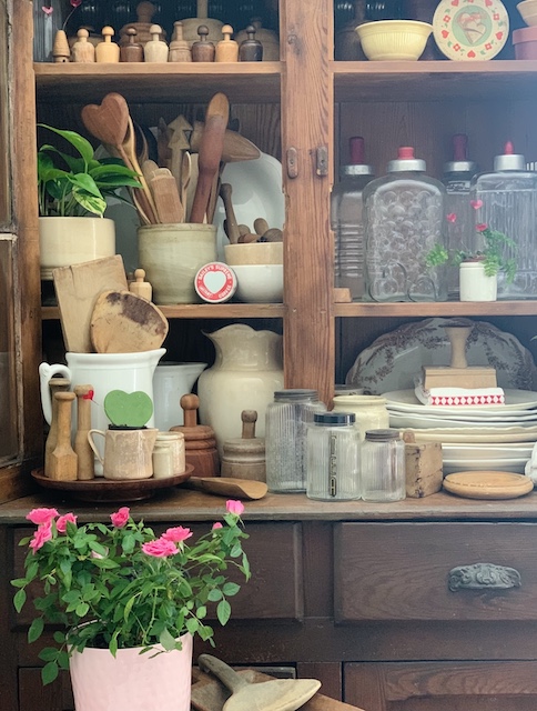 a view of the bits and bobs in the cupboard