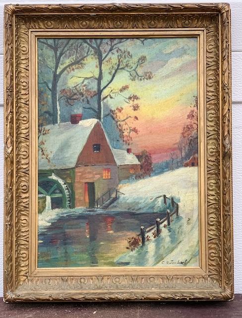 my favorite vintage finds a painting