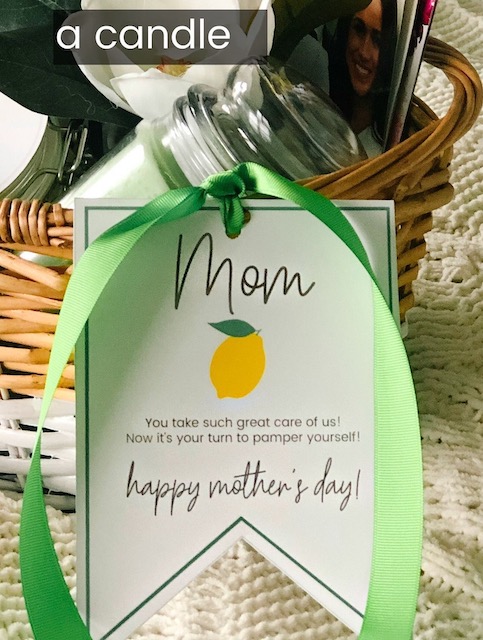 gift basket idea for mothers day