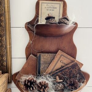 a little pinecone display