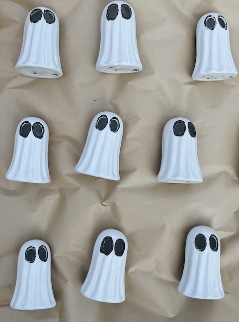 ghosts all lined up
